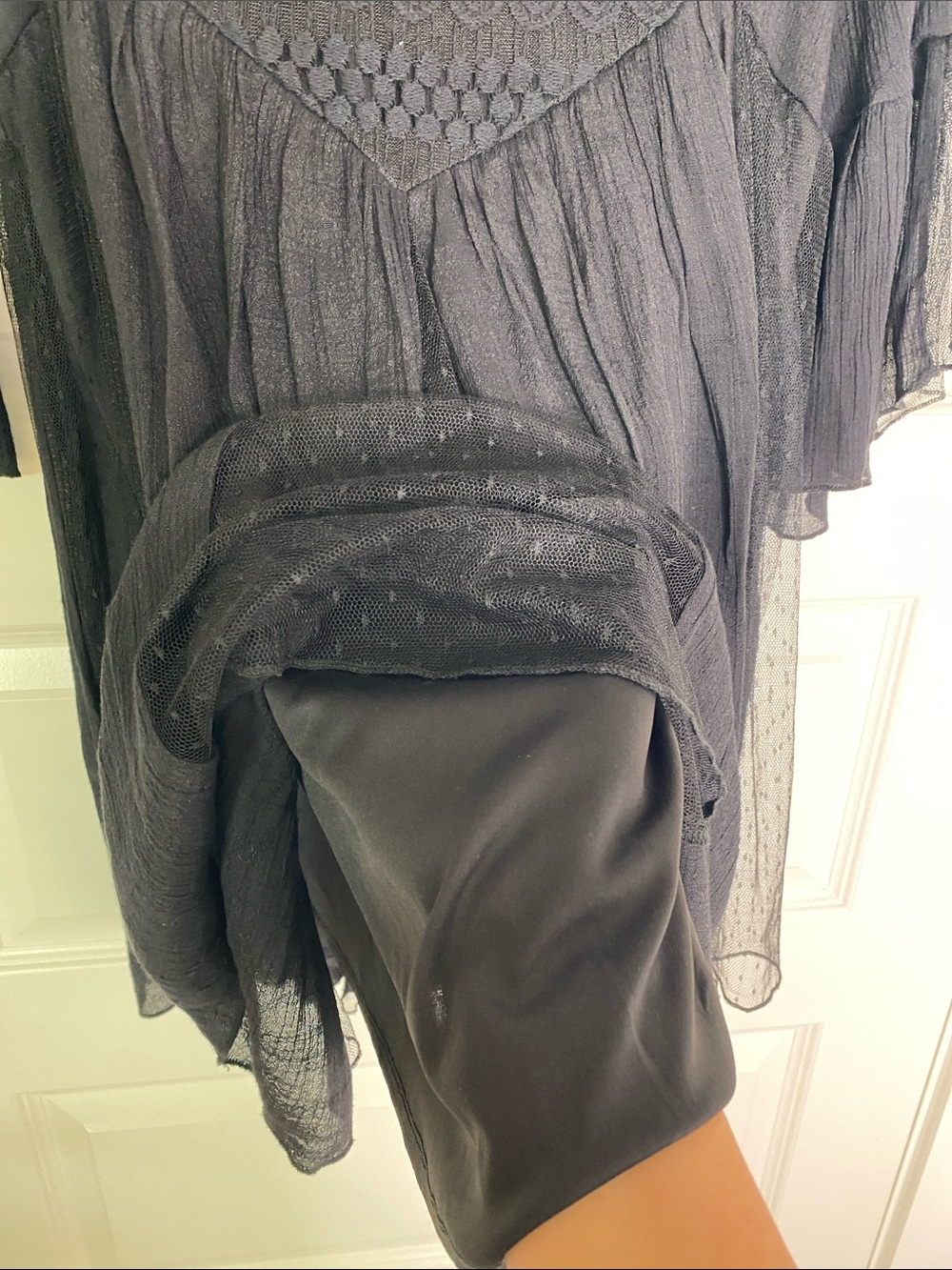 Black Whimsigoth Shift Dress - Picture 4 of 6